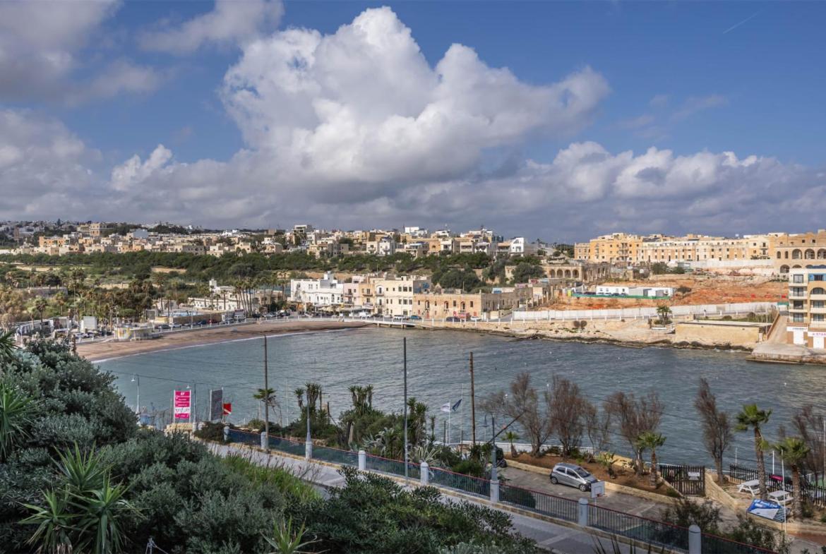 Deluxe Seaview Apartment San Ġiljan Buitenkant foto