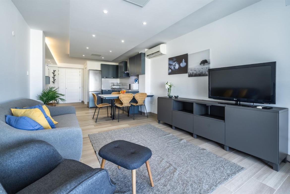 Deluxe Seaview Apartment San Ġiljan Buitenkant foto