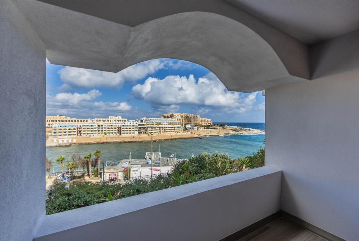 Deluxe Seaview Apartment San Ġiljan Buitenkant foto