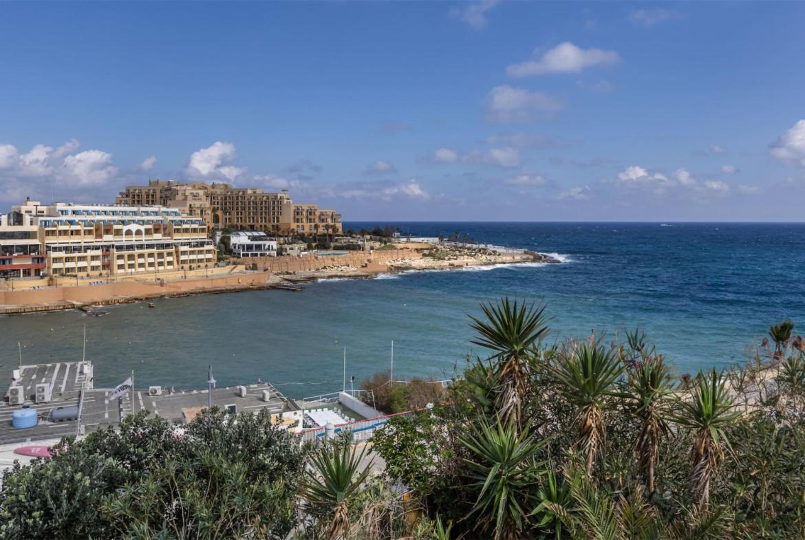 Deluxe Seaview Apartment San Ġiljan Buitenkant foto